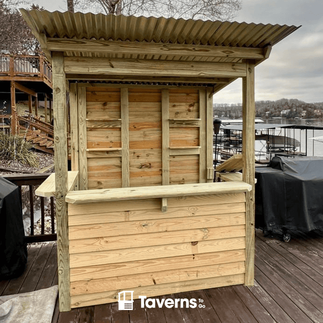 6 x 4 The Temple Bar (SMALL) - Outdoor Bar Structures | Patioza