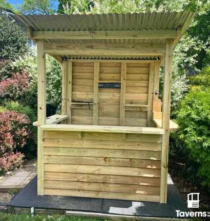 6 x 4 The Temple Bar (SMALL) - Outdoor Bar Structures | Patioza