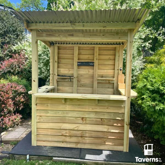 6 x 4 The Temple Bar (SMALL) - Outdoor Bar Structures | Patioza