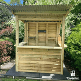 6 x 4 The Temple Bar (SMALL) - Outdoor Bar Structures | Patioza