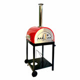 Traditional 25" Dual Fueled Pizza Oven With Gas Attachment - Wood and Gas Powered - Multi Fueled | Patioza