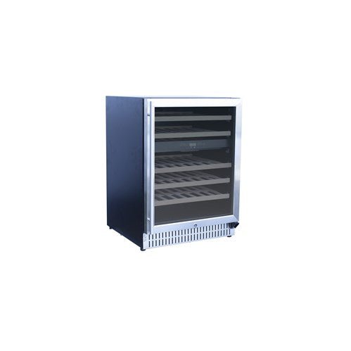 Summerset 24-Inch Outdoor Rated Dual Zone Wine Cooler - Wine Fridge | Patioza