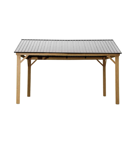 [12X14FT] Alora Hardtop All-Weather Outdoor Gazebo With Galvanized Steel Roof (SAK83261)