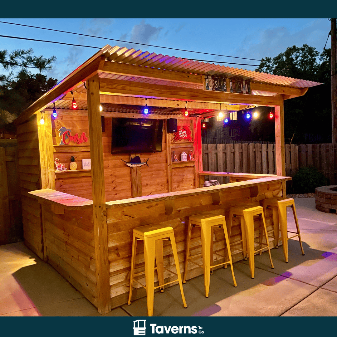 10 x 10 The Storehouse - Outdoor Bar Structures | Patioza