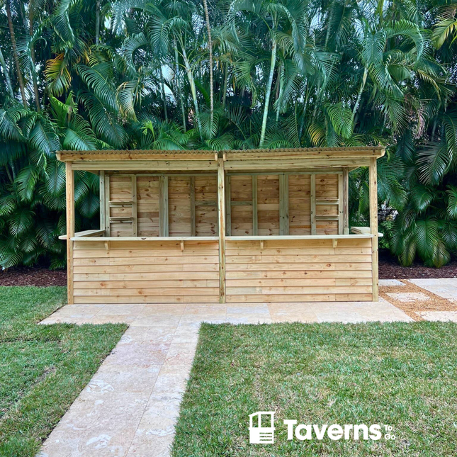 16 x 6 The Forest Hill - Outdoor Bar Structures | Patioza
