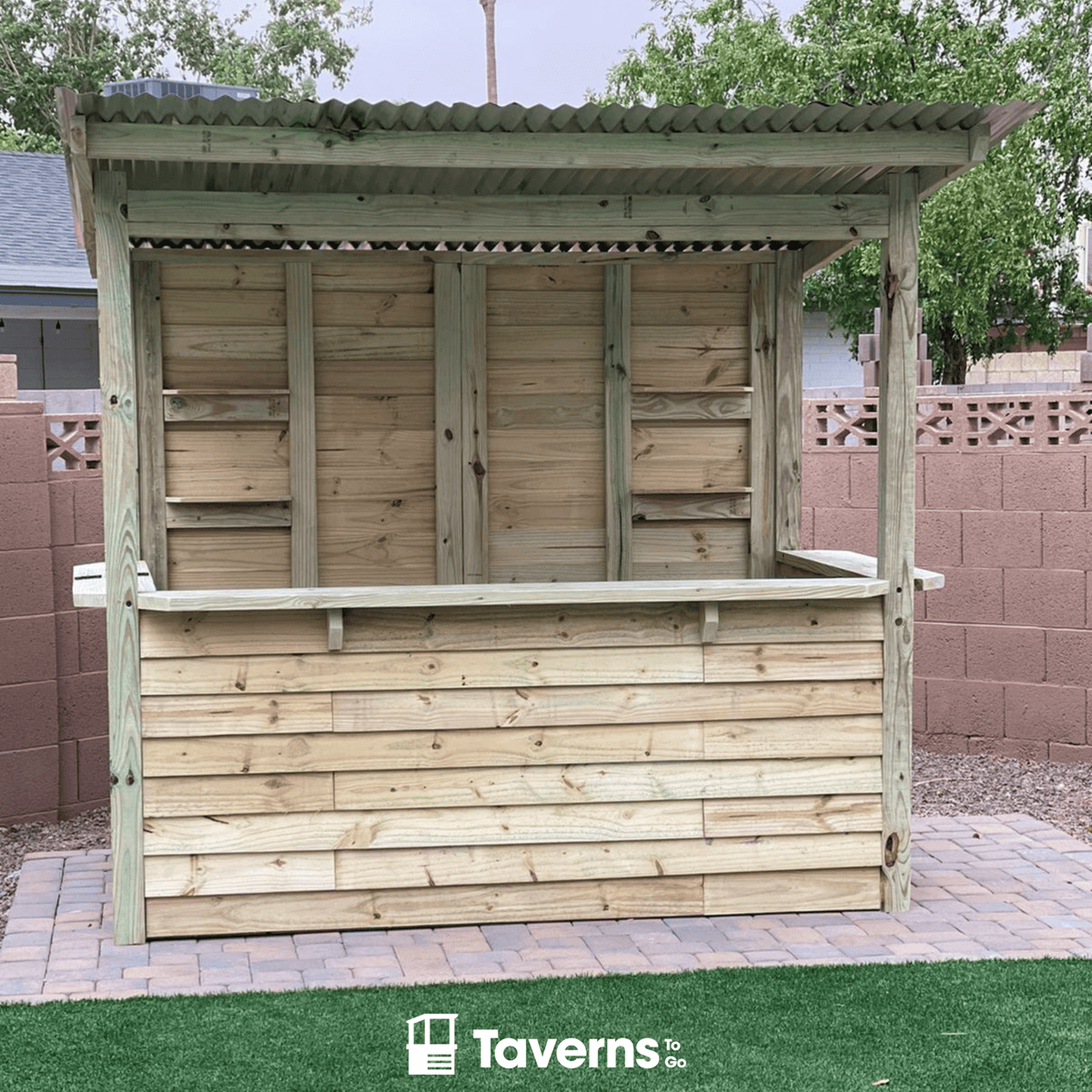 8 x 5 The Castlebar (MEDIUM) - Outdoor Bar Structures | Patioza