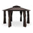 [13X15FT] Alora Hardtop Hexagonal Gazebo With Curtains And Netting [No Furniture] (SAK60713) - Canopies & Gazebos | Patioza