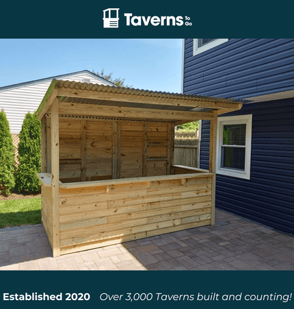 10 x 5 The Dunbar (LARGE) - Outdoor Bar Structures | Patioza