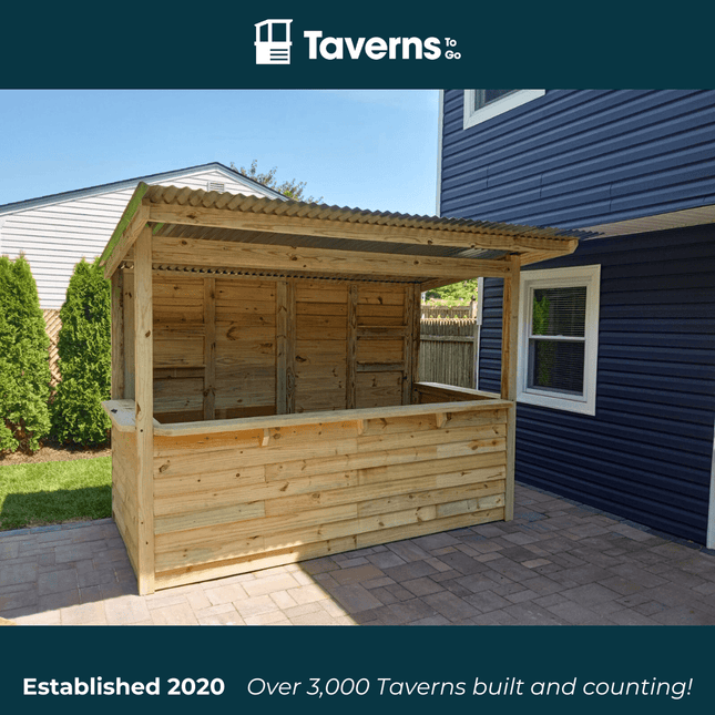 10 x 5 The Dunbar (LARGE) - Outdoor Bar Structures | Patioza