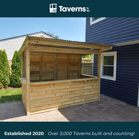 10 x 5 The Dunbar (LARGE) - Outdoor Bar Structures | Patioza