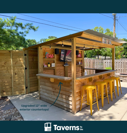10 x 10 The Storehouse - Outdoor Bar Structures | Patioza