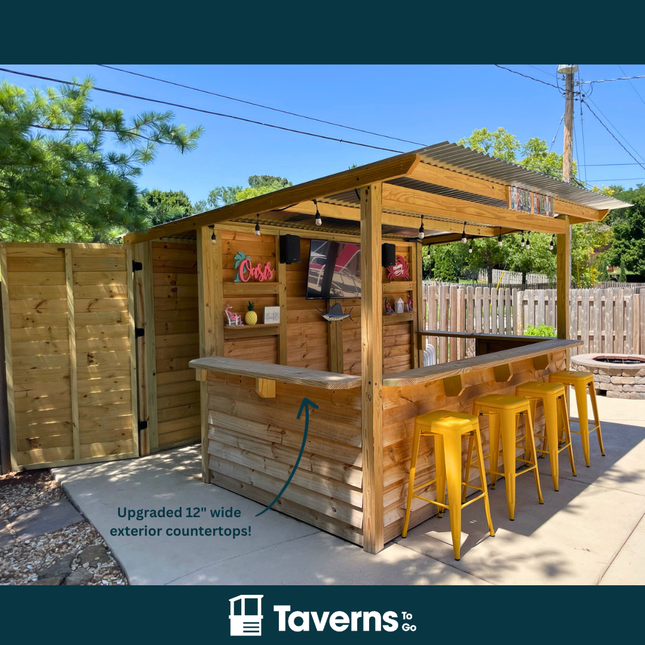 10 x 10 The Storehouse - Outdoor Bar Structures | Patioza