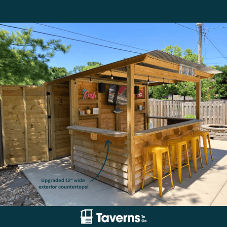 10 x 10 The Storehouse - Outdoor Bar Structures | Patioza