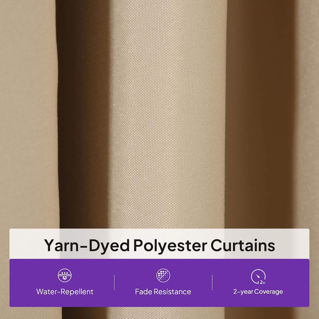 [14X28FT] Alora Extra - Large Hardtop Gazebo With Galvanized Steel Double Roof, Curtains And Netting (SAK85731) - Gazebos | Patioza