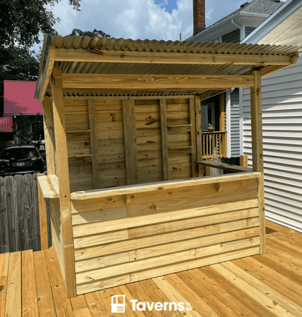 8 x 5 The Castlebar (MEDIUM) - Outdoor Bar Structures | Patioza