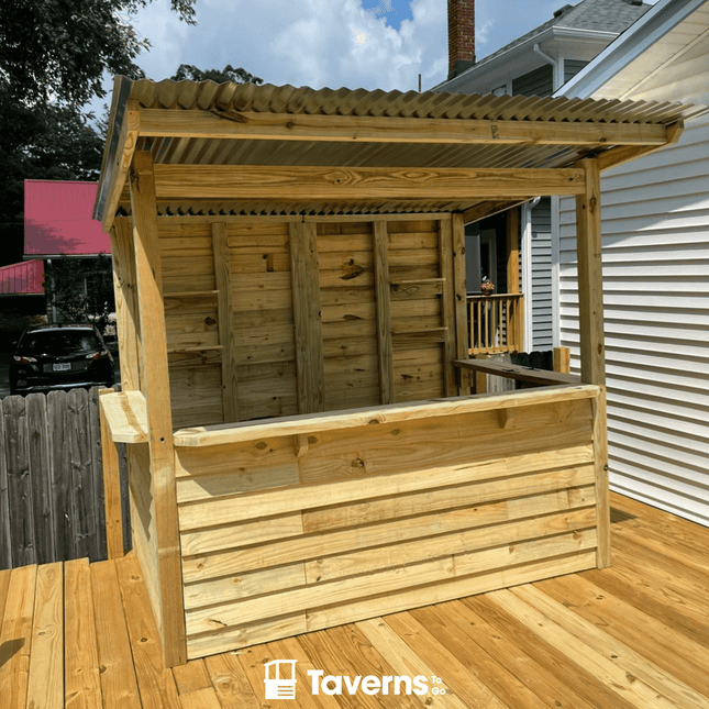 8 x 5 The Castlebar (MEDIUM) - Outdoor Bar Structures | Patioza