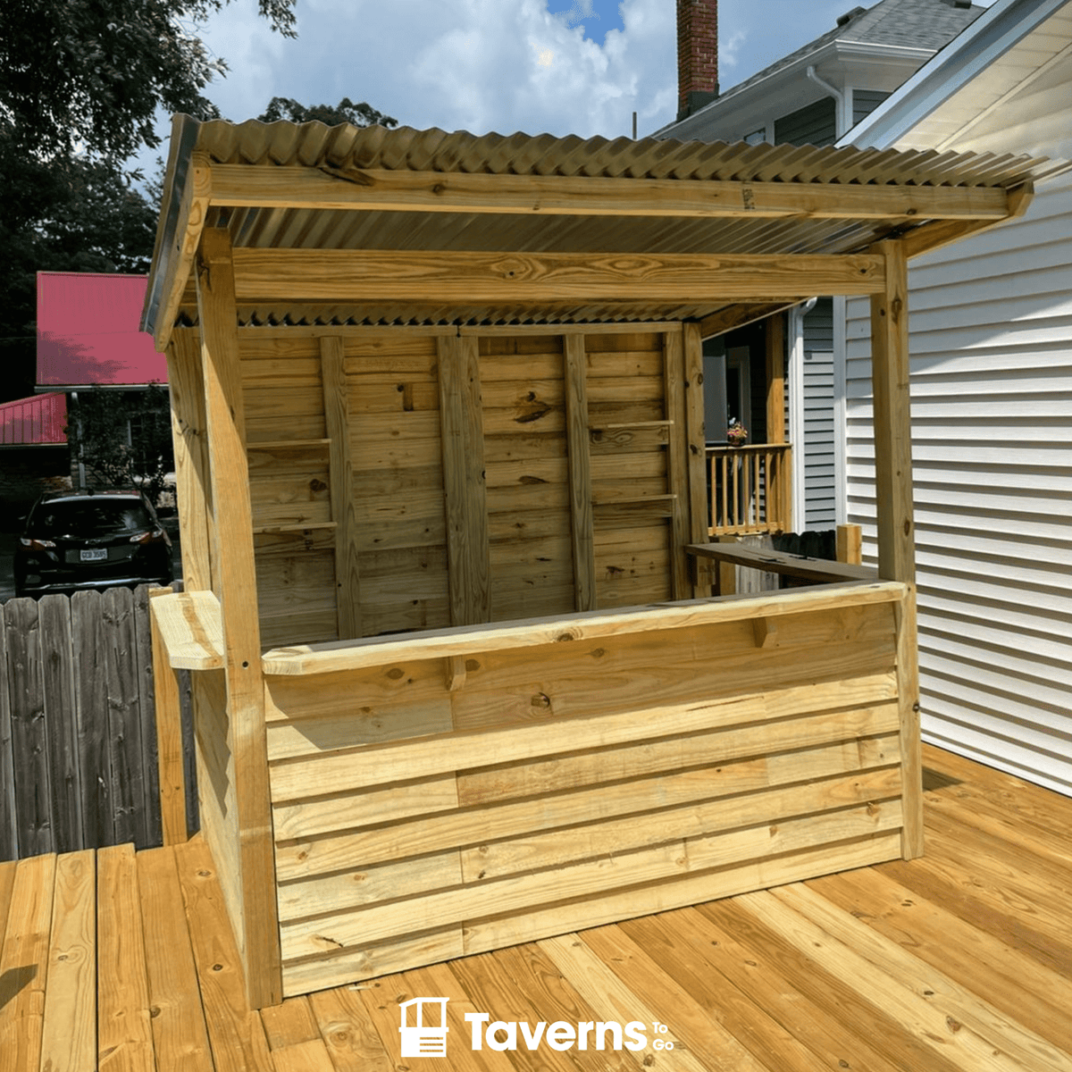 8 x 5 The Castlebar (MEDIUM) - Outdoor Bar Structures | Patioza