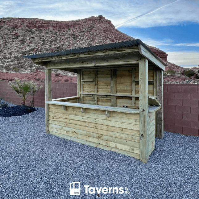 11 x 6 Dunbar Deluxe (LARGE) - Outdoor Bar Structures | Patioza