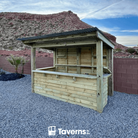 11 x 6 Dunbar Deluxe (LARGE) - Outdoor Bar Structures | Patioza