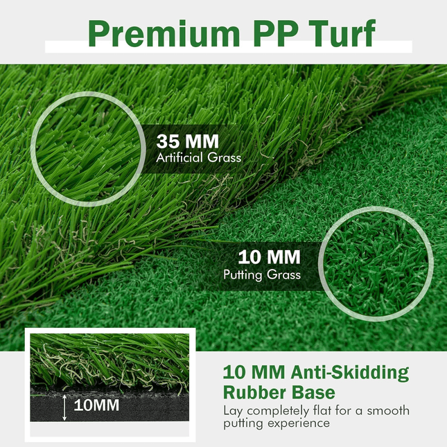 Golf Putting Green (16ft, Style US Map) - Putting Green | Patioza