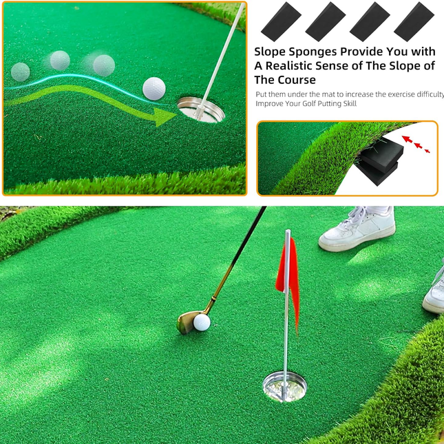 Golf Putting Green (16ft, Style A) - Putting Green | Patioza