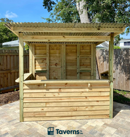 8 x 5 The Castlebar (MEDIUM) - Outdoor Bar Structures | Patioza