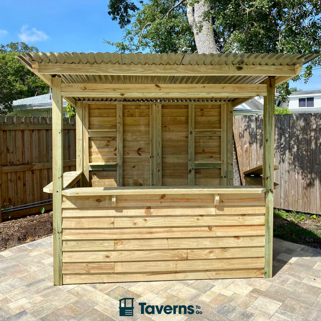 8 x 5 The Castlebar (MEDIUM) - Outdoor Bar Structures | Patioza