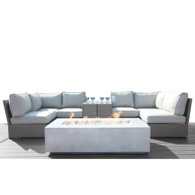 Outdoor Elegance Conversation Set With Fire Pit - 2 Piece Outdoor Sets | Patioza