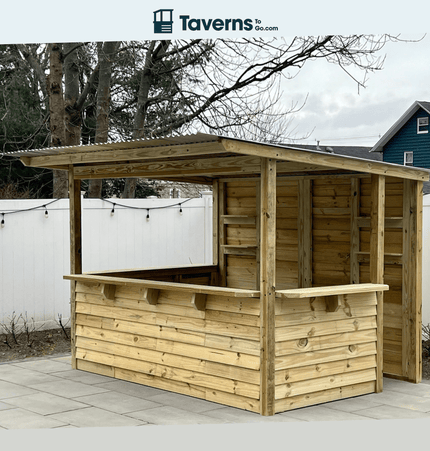 10 x 7 The 7 - Up (X - Large) - Outdoor Bar Structures | Patioza