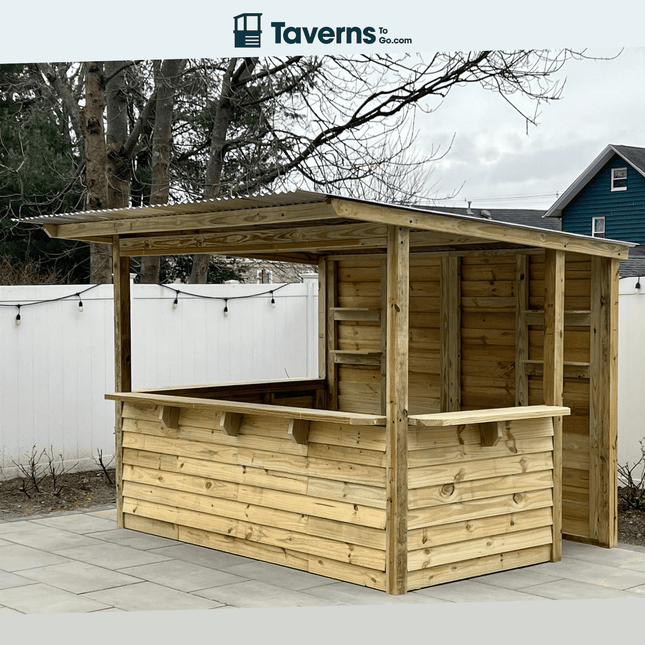 10 x 7 The 7 - Up (X - Large) - Outdoor Bar Structures | Patioza