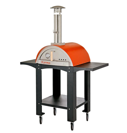 Karma 25 Colored Wood-Fired Oven With Stand/ Cart