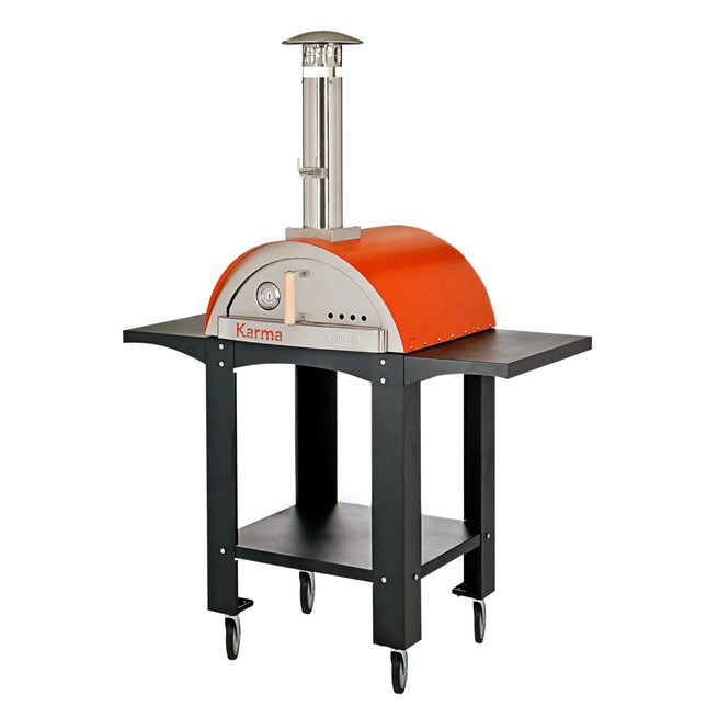 Karma 25 Colored Wood-Fired Oven With Stand/ Cart - Wood Fired Oven | Patioza