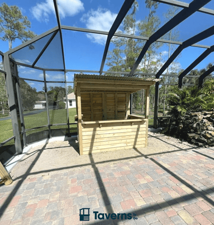 8 x 5 The Castlebar (MEDIUM) - Outdoor Bar Structures | Patioza