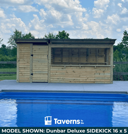 The Sidekick - Outdoor Bar Structures | Patioza