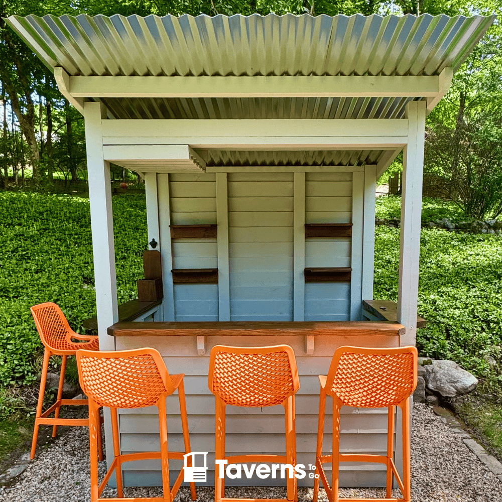 6 x 4 The Temple Bar (SMALL) - Outdoor Bar Structures | Patioza