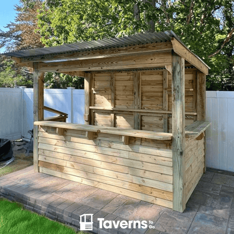 11 x 6 Dunbar Deluxe (LARGE) - Outdoor Bar Structures | Patioza