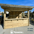 11 x 8 The 7 - Up Deluxe (X - LARGE) - Outdoor Bar Structures | Patioza