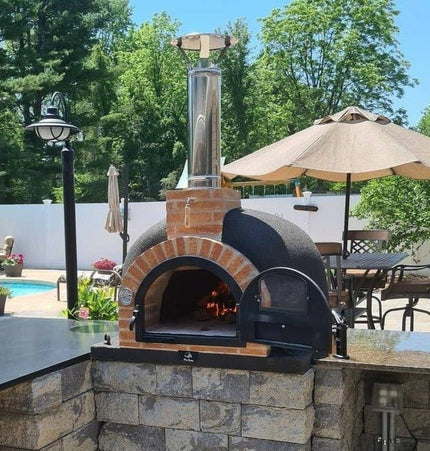 Traditional Wood Fired Brick Pizza Oven - Dymús - Traditional Wood Fired Brick Oven | Patioza