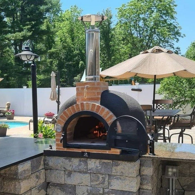 Traditional Wood Fired Brick Pizza Oven - Dymús - Traditional Wood Fired Brick Oven | Patioza