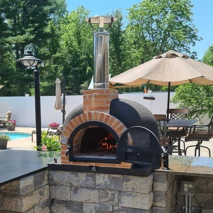 Traditional Wood Fired Brick Pizza Oven - Dymús - Traditional Wood Fired Brick Oven | Patioza