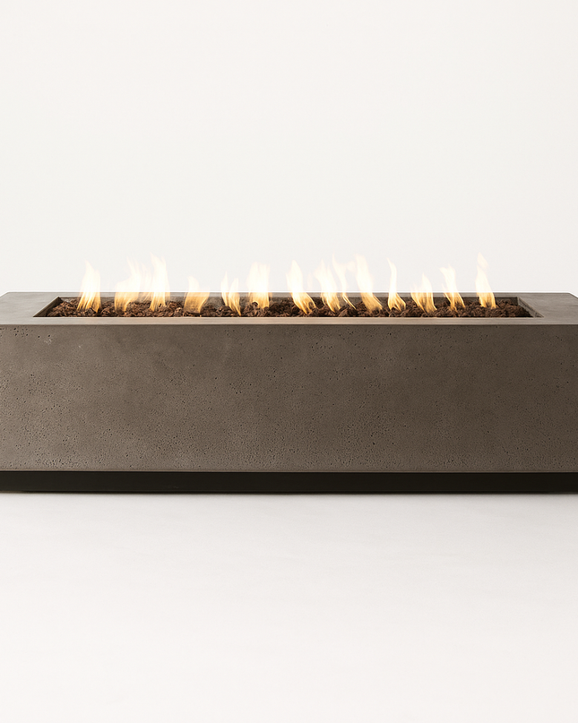 StoneLyte Horizon 60 Concrete Fire Pit