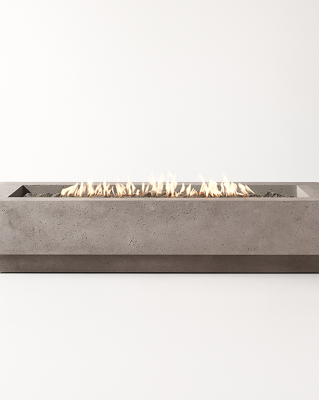 Arcstone Vista 72 Linear Concrete Fire Pit