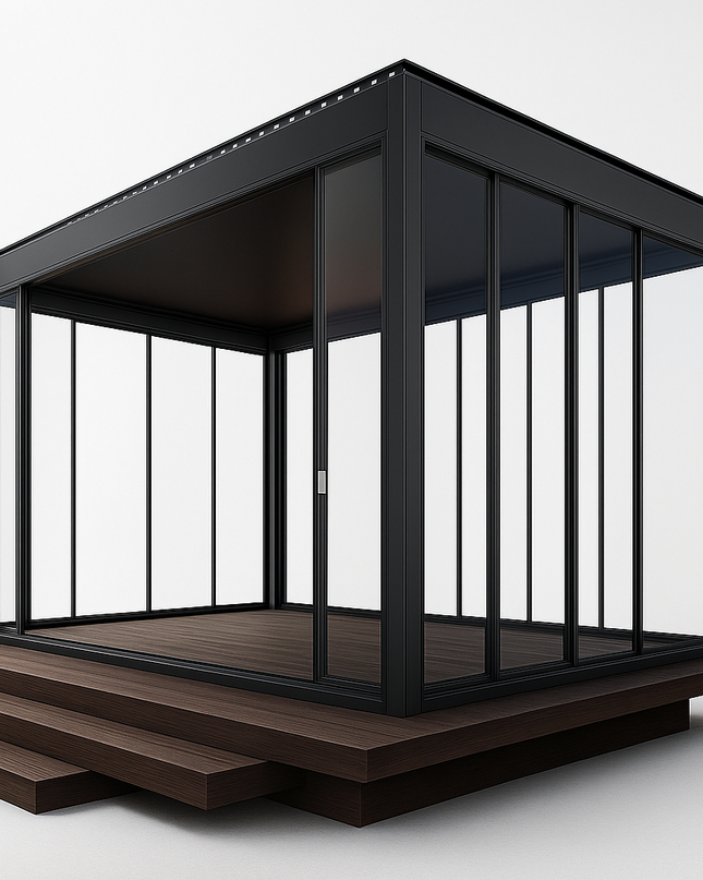 VetroHaus Panorama Glass Pavilion