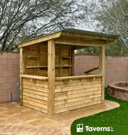 9 x 6 Castlebar Deluxe (MEDIUM) - Outdoor Bar Structures | Patioza