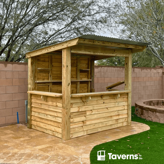 9 x 6 Castlebar Deluxe (MEDIUM) - Outdoor Bar Structures | Patioza