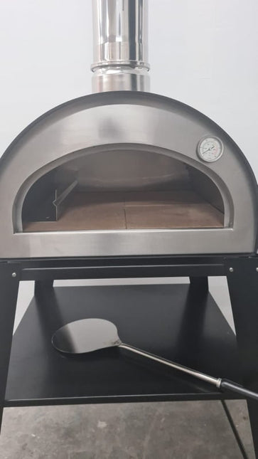 Portable Wood Fired Pizza Oven - Pizzi with Portable Cart - Mobile Wood Fired Brick Oven | Patioza