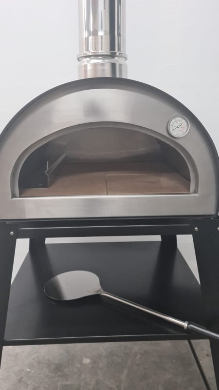 Portable Wood Fired Pizza Oven - Pizzi with Portable Cart - Mobile Wood Fired Brick Oven | Patioza