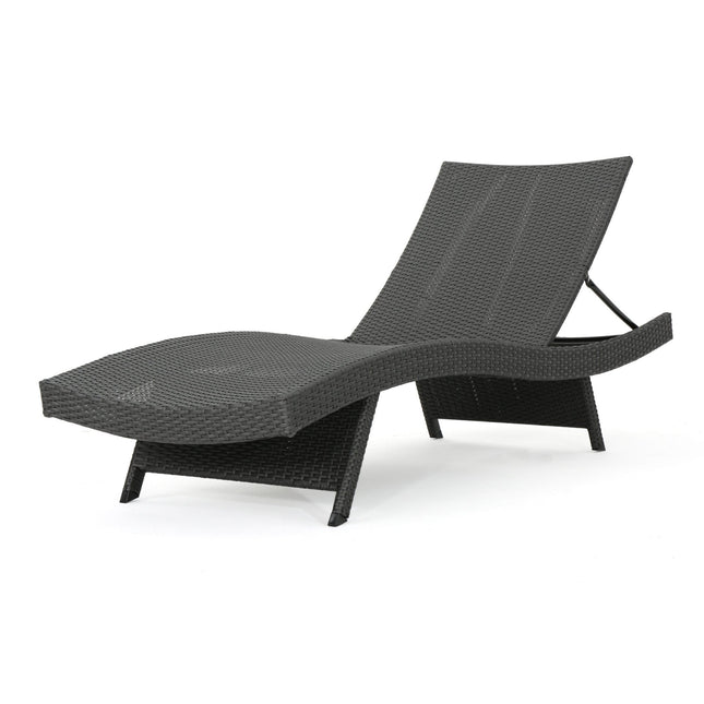 SALEM PE WICKER CHAISE LOUNGE - Patio Furniture | Patioza