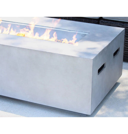 Outdoor Elegance Conversation Set With Fire Pit
