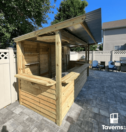 10 x 5 The Dunbar (LARGE) - Outdoor Bar Structures | Patioza